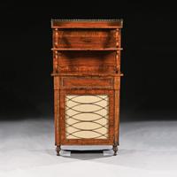 Fine Regency Brass Inlaid Rosewood Chiffonier Of Narrow Proportions (6 of 7) Fine Regency Brass Inlaid Rosewood Chiffonier Of Narrow Proportions (6 of 7)