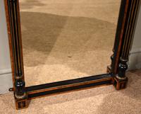 Mid 19th Century Pier Mirror Ebonized Gilded (4 of 4) Mid 19th Century Pier Mirror Ebonized Gilded (4 of 4)