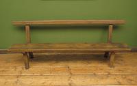 Antique Elm & Pine Sunday School Bench, Rustic Hall Seat (11 of 14) Antique Elm & Pine Sunday School Bench, Rustic Hall Seat (11 of 14)