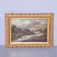 Victorian Oil Painting ‘glen Lyon’