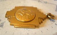 Antique Pocket Watch Chain Sporting Fob 1920s Art Deco Gilt Runner Sprinter Fob (5 of 7) Antique Pocket Watch Chain Sporting Fob 1920s Art Deco Gilt Runner Sprinter Fob (5 of 7)