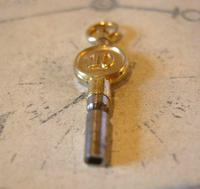Antique Pocket Watch Chain Fob 1890s Victorian Brass & Steel Swivel Key Size 10 (8 of 9) Antique Pocket Watch Chain Fob 1890s Victorian Brass & Steel Swivel Key Size 10 (8 of 9)