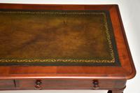 Antique William IV Mahogany Leather Top Writing Table / Desk (7 of 12) Antique William IV Mahogany Leather Top Writing Table / Desk (7 of 12)