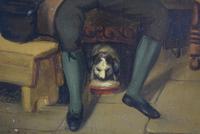 19th Century British Naive School Oil on Panel - Blind Musician (10 of 11) 19th Century British Naive School Oil on Panel - Blind Musician (10 of 11)