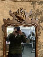 19th Century Mahogany Wall Mirror with Eagle Decoration (2 of 6) 19th Century Mahogany Wall Mirror with Eagle Decoration (2 of 6)