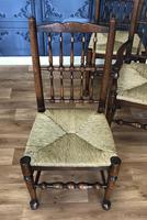 Set of Six Oak Spindle Back Dining Chairs (4 of 12) Set of Six Oak Spindle Back Dining Chairs (4 of 12)