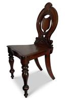 English Mahogany Hall Chair (2 of 6) English Mahogany Hall Chair (2 of 6)