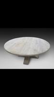 Impressive 6ft diameter sand blasted oak dining table (4 of 4) Impressive 6ft diameter sand blasted oak dining table (4 of 4)
