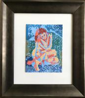 Original Oil Block Painting on Paper 'seated Figure' by Ken Walch 1927-2017. Framed. Signed & Dated 1971 (2 of 2) Original Oil Block Painting on Paper 'seated Figure' by Ken Walch 1927-2017. Framed. Signed & Dated 1971 (2 of 2)