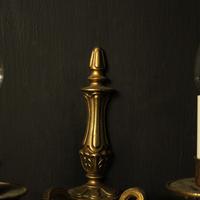 French Pair Of Gilded Brass Antique Wall Lights (6 of 10) French Pair Of Gilded Brass Antique Wall Lights (6 of 10)