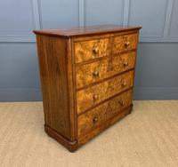 Victorian Burr Walnut Chest of Drawers (5 of 13) Victorian Burr Walnut Chest of Drawers (5 of 13)