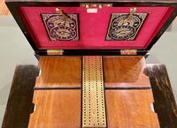 Fine Quality Victorian Coromandel Card / Cribbage Box (4 of 5) Fine Quality Victorian Coromandel Card / Cribbage Box (4 of 5)