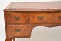 Antique Burr Walnut Leather Top Desk (8 of 10) Antique Burr Walnut Leather Top Desk (8 of 10)