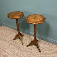Unusual Pair of Victorian Oak Antique Tables (5 of 8) Unusual Pair of Victorian Oak Antique Tables (5 of 8)