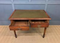 Victorian Mahogany Two Drawer Writing Table (8 of 11) Victorian Mahogany Two Drawer Writing Table (8 of 11)