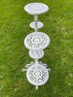 Victorian 19th Century Garden Cast Iron Painted White 6 Branch Plant Stand (21 of 47) Victorian 19th Century Garden Cast Iron Painted White 6 Branch Plant Stand (21 of 47)