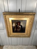 Antique Re-Raphaelite oil painting portrait of a young man with violin (2 of 2) (8 of 10) Antique Re-Raphaelite oil painting portrait of a young man with violin (2 of 2) (8 of 10)