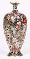 Oriental, Chinese / Japanese Exceptional Silver Metal Cloisonne Vase (2 of 25) Oriental, Chinese / Japanese Exceptional Silver Metal Cloisonne Vase (2 of 25)