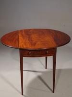 Good George III Period Oval Mahogany Pembroke Table (3 of 6) Good George III Period Oval Mahogany Pembroke Table (3 of 6)