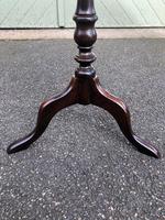 Antique Mahogany Tripod Wine Table (2 of 6) Antique Mahogany Tripod Wine Table (2 of 6)