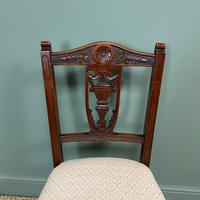 Set of Six Edwardian Walnut Antique Dining Chairs (8 of 8) Set of Six Edwardian Walnut Antique Dining Chairs (8 of 8)