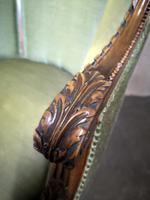 Carved Walnut French Armchair (10 of 11) Carved Walnut French Armchair (10 of 11)