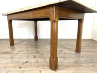 Antique Oak Scrub Top Kitchen Table (5 of 11) Antique Oak Scrub Top Kitchen Table (5 of 11)