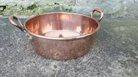 Two-Handled Copper Serving Pan c1890 (5 of 7) Two-Handled Copper Serving Pan c1890 (5 of 7)
