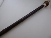 Walking Stick Cane 1918 Hallmarked Solid Silver Pommel Bamboo Shaft Tigers Eye (5 of 11) Walking Stick Cane 1918 Hallmarked Solid Silver Pommel Bamboo Shaft Tigers Eye (5 of 11)