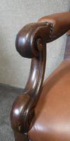 Large Pair of Oak & Leather Armchairs (2 of 11) Large Pair of Oak & Leather Armchairs (2 of 11)