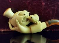 Antique Meerschaum Pipe, Chicks Hatching (2 of 11) Antique Meerschaum Pipe, Chicks Hatching (2 of 11)