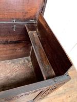 Large 18th Century Oak Coffer (5 of 9) Large 18th Century Oak Coffer (5 of 9)