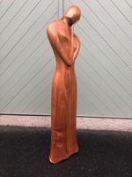 Unusual Carved Wooden Sculpture Faceless Lady (7 of 7) Unusual Carved Wooden Sculpture Faceless Lady (7 of 7)