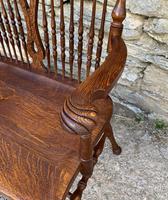 Unusual Oak Arts & Crafts Bench (3 of 18) Unusual Oak Arts & Crafts Bench (3 of 18)