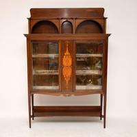 Antique Art Nouveau Inlaid Mahogany Cabinet Liberty of London (5 of 11) Antique Art Nouveau Inlaid Mahogany Cabinet Liberty of London (5 of 11)