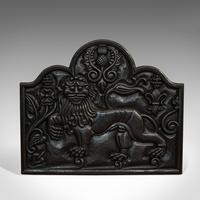 Antique Fireback, English, Cast Iron, Decorative Fireplace, Victorian c.1900 (5 of 8) Antique Fireback, English, Cast Iron, Decorative Fireplace, Victorian c.1900 (5 of 8)