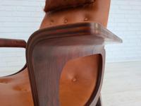 Danish armchair, cowhide, cognac leather, 1970s (16 of 20) Danish armchair, cowhide, cognac leather, 1970s (16 of 20)