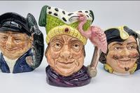 Four Small Royal Doulton Toby Jugs (2 of 16) Four Small Royal Doulton Toby Jugs (2 of 16)