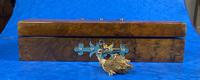 Victorian Brass Bound Burr Walnut Card Box (8 of 11) Victorian Brass Bound Burr Walnut Card Box (8 of 11)