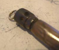 Antique Pocket Watch Chain Skull & Bullet Fob 1918 WW1 Trench Art Fob (4 of 7) Antique Pocket Watch Chain Skull & Bullet Fob 1918 WW1 Trench Art Fob (4 of 7)