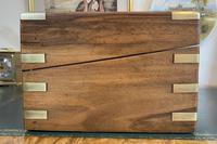 Victorian Brass-bound Walnut Writing Slope with Secret Drawers (3 of 39) Victorian Brass-bound Walnut Writing Slope with Secret Drawers (3 of 39)