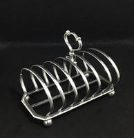 Early Victorian Silver Plated 7 Bar Toast / Letter Rack (3 of 5) Early Victorian Silver Plated 7 Bar Toast / Letter Rack (3 of 5)