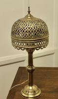 Tall North African Brass Table Lantern (4 of 5) Tall North African Brass Table Lantern (4 of 5)