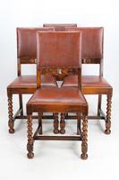 Set of 4 1920s Oak Dining Chairs (11 of 13) Set of 4 1920s Oak Dining Chairs (11 of 13)