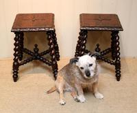 Pair Of Carved Oak Tables (7 of 9) Pair Of Carved Oak Tables (7 of 9)