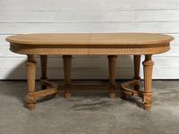 Huge Bleached Oak French Extending Dining Table (10 of 24) Huge Bleached Oak French Extending Dining Table (10 of 24)