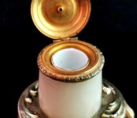 Antique French Bronze & Alabaster Inkwell (6 of 12) Antique French Bronze & Alabaster Inkwell (6 of 12)