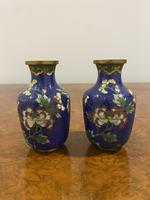 Pair of Quality Japanese Closionne Vases (4 of 4) Pair of Quality Japanese Closionne Vases (4 of 4)