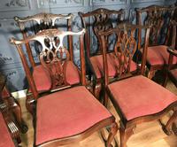 Quality Set of Eight Chippendale Style Dining Chairs (2 of 15) Quality Set of Eight Chippendale Style Dining Chairs (2 of 15)