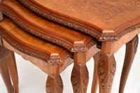 Queen Anne Style Burr Walnut Nest of Tables (6 of 8) Queen Anne Style Burr Walnut Nest of Tables (6 of 8)